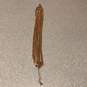 Gold Color Multi Strand Bracelet